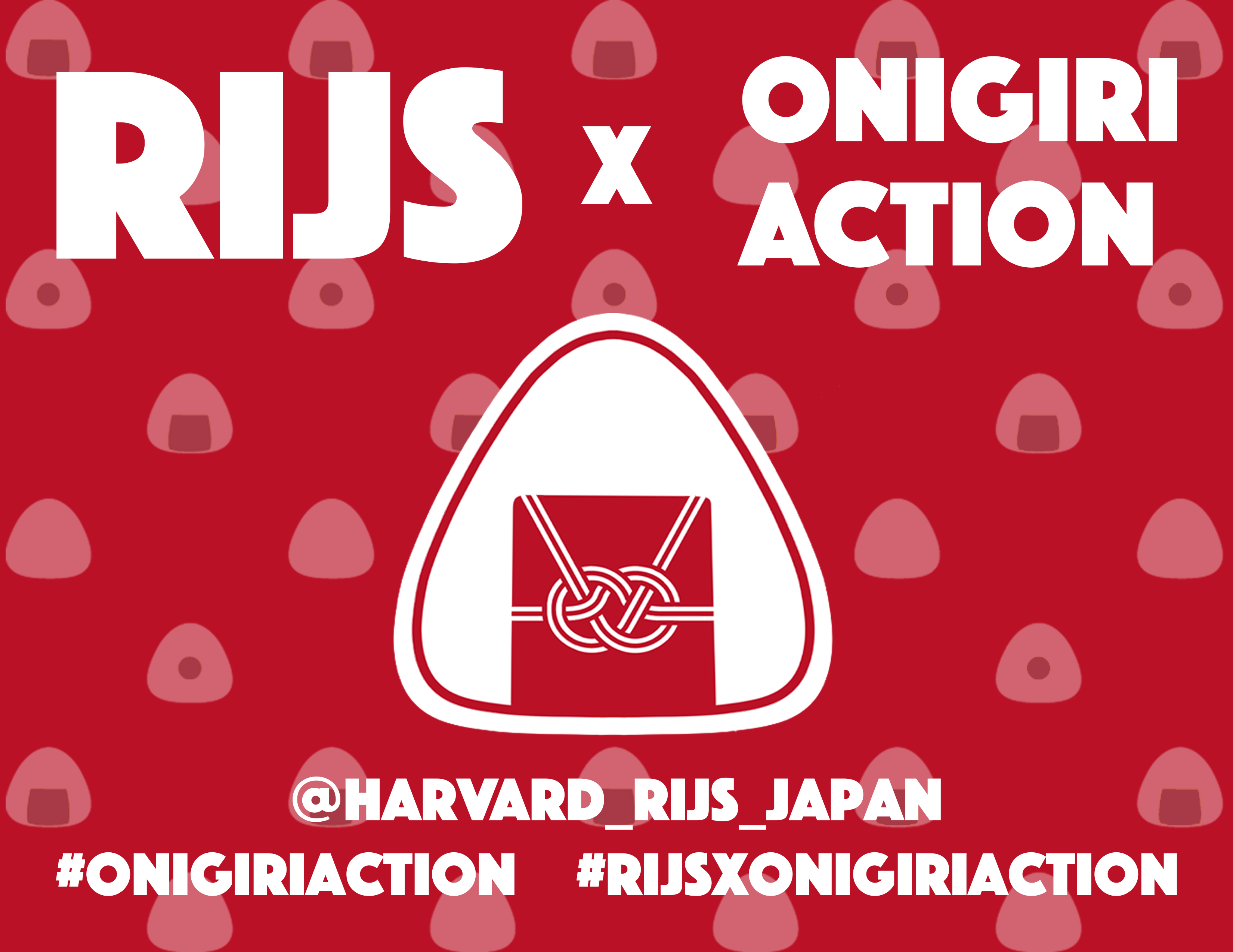 RIJS x Onigiri Action poster